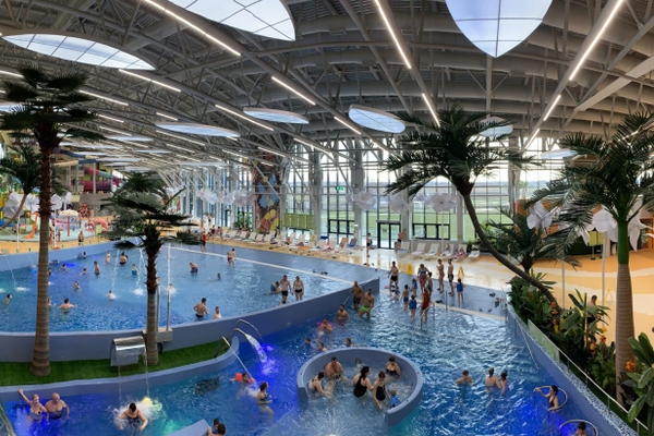 Крытый аквапарк Лазурный в Белгородском районе