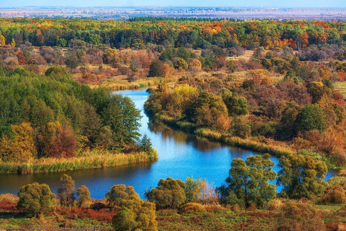 Водный маршрут по реке Ворона