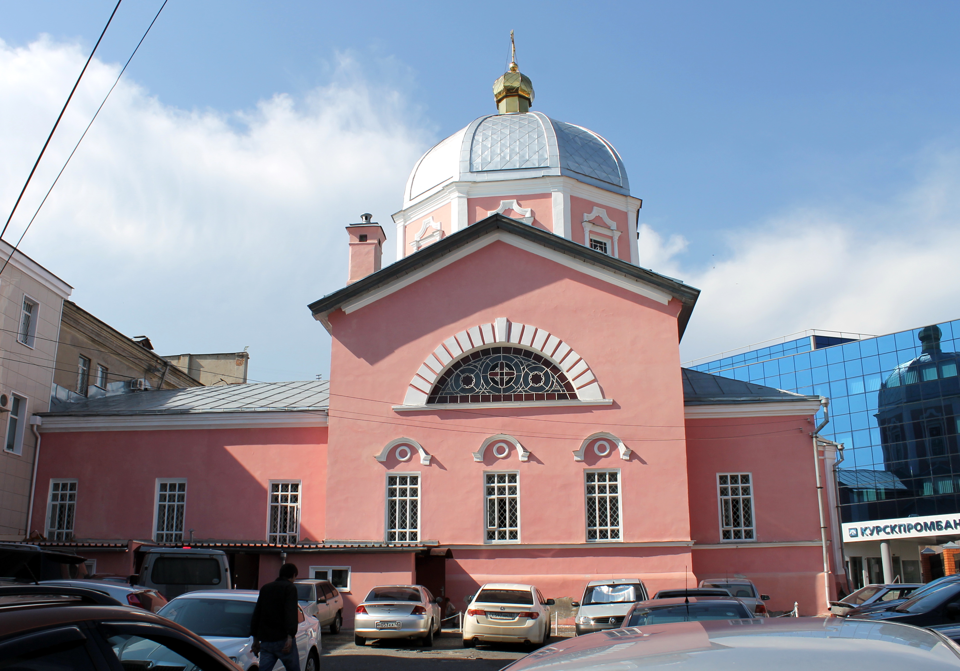 Миниатюра: Воскресенско - Ильинский храм в Курске. Снимок 2012 года.